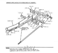 Gen. Reman. Land Rover 88 109 Series 2 2a Hand Brake Lever Assy 1958-66 (508581)