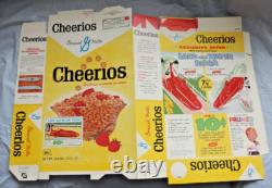 General Mills Cheerios Cereal Box File Flat Series 21 Land Water Rover 1963