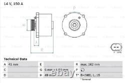 Genius Alternator Fits Land Rover Range BMW X5 5 Series 7 + Other Models