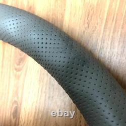 Genuine Land Rover Defender XS 50th grey leather steering wheel. 36 SPLINE. 3A