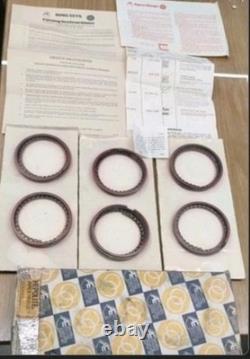 Genuine Land rover series 2.6 6 size 010 Piston Ring X6 hepolite RTC241110 NOS