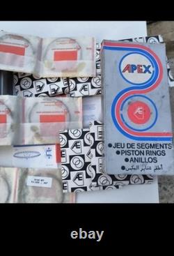 Genuine Land rover series 2.6 6 size 010 Piston Ring X6 hepolite RTC241110 NOS