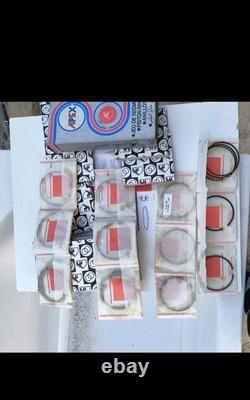 Genuine Land rover series 2.6 6 size 010 Piston Ring X6 hepolite RTC241110 NOS