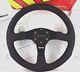 Genuine Momo Competition 350mm Steering Wheel With Hub Kit. Land Rover 48 Spline