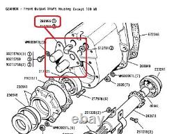 Genuine Mud Excluder Transfer Selectors Land Rover 88 109 Series 1 2 3 PN 266956