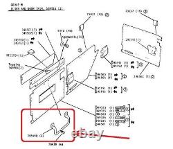 Genuine NOS Land Rover 88 109 Series 2 2A 3 Interior Door Grab Handle 306460