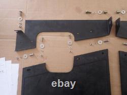 Genuine NOS Land Rover Series 109 Series 2 2a 3 Rear Mud Flaps & Brackets RTC706