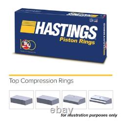 Hastings 2C4147 Piston Rings x8 for Jaguar Land Rover 5.0L v8 AJ133 LRV8 92.50