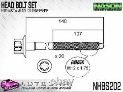 Head Bolt Set For Landrover Discovery Series 3 4.0l V6 (set Of 20) 2005-2009