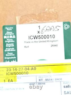 Icw500010-defender Brake Jaw Series 1987-2018-discovery 2 1998/2004