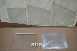 Job lot ex forces Landrover Series Door Top Glass fixed + 4 used 1 new