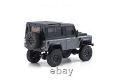 Kyosho 32526GM MINI-Z 4x4 Series Land Rover Defender 90 Grey/Black Ready Set