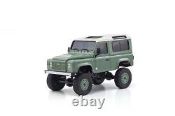 Kyosho 32527GR MINI-Z 4x4 Series Land Rover Defender 90 Green White Ready Set