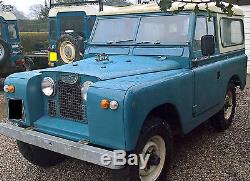 LANDROVER SWB SERIES 2a 88 TAX EXEMPT LAND ROVER