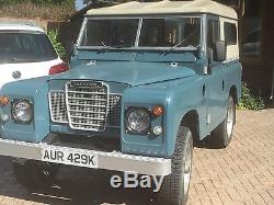 LAND ROVER 88 -Series 3. 1971 Only Number 72 in production run