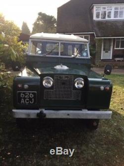 LAND ROVER CLASSIC SERIES 2a PETROL 2.25 SWB 88 (1961) FINAL REDUCTION