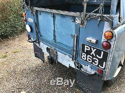 LAND ROVER SERIES 1971 2A iia DIESEL GALVANISED CHASSIS TAX EXEMPT