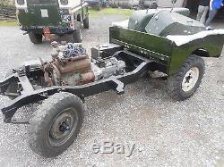 LAND ROVER SERIES 1 86 INCH 1956 FULLY GALVANISED PROJECT