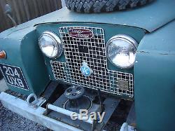 Land Rover Series 2 1961 Not 2a Original Spec Fairy Winch & Overdrive Fitted