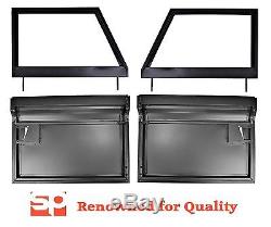 LAND ROVER SERIES 2 2a DOOR TOP & BOTTOM BOTH SIDES BRAND NEW UNGLAZED