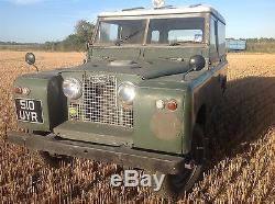 LAND ROVER SERIES 2. Genuine 1960 model. Not 2A! 100% genuine and straight. Motd