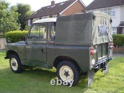 LAND ROVER SERIES 2a 1962 SWB 88, AEROPARTS CAPSTAIN WINCH, WITH ORIGINAL ACCES