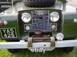 LAND ROVER SERIES 2a 1962 SWB 88, AEROPARTS CAPSTAIN WINCH, WITH ORIGINAL ACCES