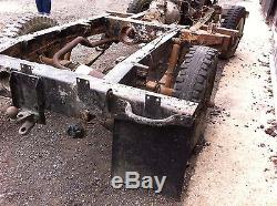 LAND ROVER SERIES 2a 1966 ROLLING CHASSIS, ENGINE, BOX & AXLES WITH V5 LOGBOOK