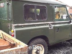 LAND ROVER SERIES 3 88' 2.25 PETROL IN GREEN ONLY 55K MILES