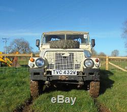 LAND ROVER SERIES 3 LIGHTWEIGHT Canvas top FAIREY FWH Rare Airportable 12V