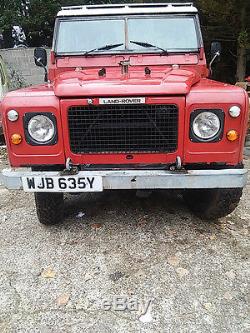 LAND ROVER SERIES 3 V8 STATION WAGON 1983 STAGE 1 (final price reduction)