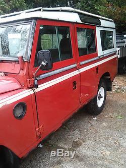 LAND ROVER SERIES 3 V8 STATION WAGON 1983 STAGE 1 (final price reduction)