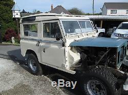 LAND ROVER SERIES station wagon, galvanised chassis, overdrive, unfinished project