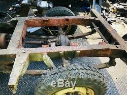 LAND ROVER Series 2A 80 inch Rolling Chassis engine, shaft and differential