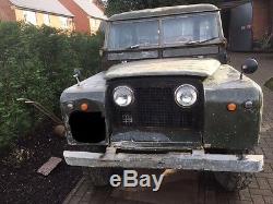 LAND ROVER. Series 2. LWB. Diesel. To restore. 1960. NO RESERVE AUCTION