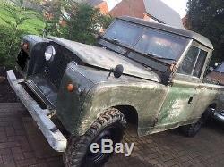 LAND ROVER. Series 2. LWB. Diesel. To restore. 1960. NO RESERVE AUCTION