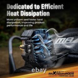 LED Driving Light Pods 3.5 270° Beam Pattern White Amber DRL 19200LM Waterproof