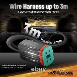 LED Driving Light Pods For Construction 3.5 270° Spot Beam DRL IP68 19200LM