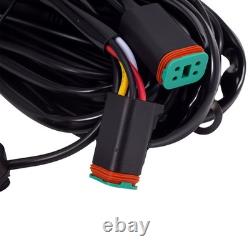 LED Driving Light Pods For Construction 3.5 270° Spot Beam DRL IP68 19200LM