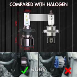 LED Headlights Pair For Land Rover Defender 90 110 RHD + LHD E MARKED 7 Inch H4