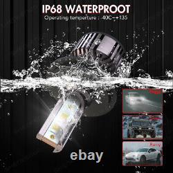 LED Headlights Pair For Land Rover Defender 90 110 RHD + LHD E MARKED 7 Inch H4