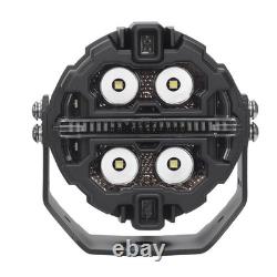 LED Work Light Pods For 4WD SUV Marine White 6000K RGB DRL Amber 270° Beam IP68