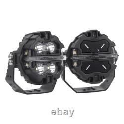 LED Work Light Pods For 4WD SUV Marine White 6000K RGB DRL Amber 270° Beam IP68