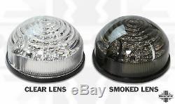 LED light upgrade set kit for Land Rover Defender series 2 3 90/110 smoked lens