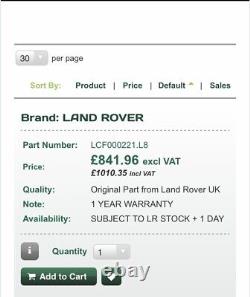 LOTUS ELISE K SERIES LANDROVER Short Block NEW OLD STOCK