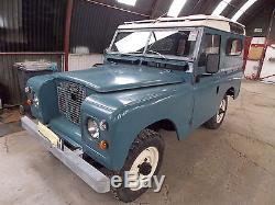 Lovely 1969 Land Rover Series 2a 88 Safari Station Wagon No Reserve