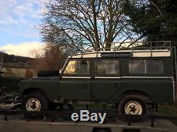 Land Rover 109 Series 2a station wagon galvanised chassis 200 TDi auto