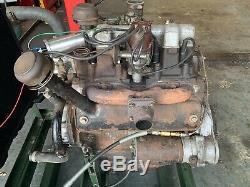 Land Rover 2 litre Spread Bore engine running and complete Series One 1 80