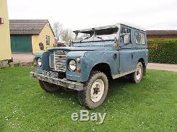 Land Rover 88 Series 3 Diesel 1970 Tax Exempt Good Runner Great Project Offers