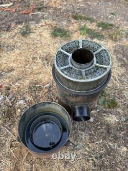 Land Rover Air Cleaner Filter (2 Piece) Oil Bath Series 2 2a 3 4 (Cylinder)